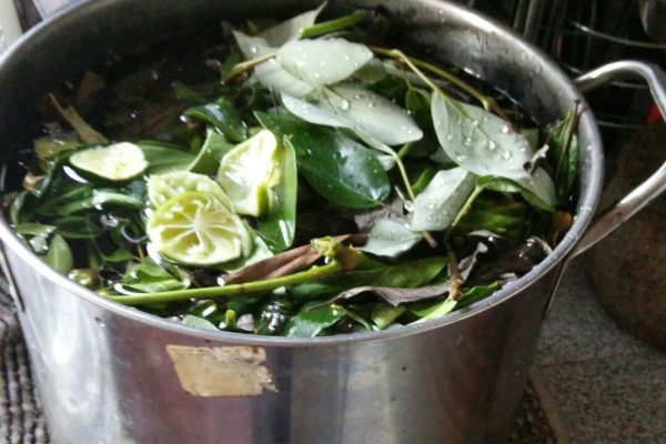 mandi herba kursus rawatan selepas bersalin