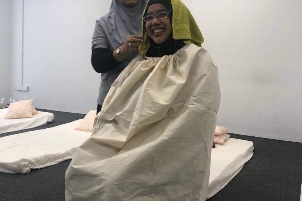 bertangas Kelas rawatan selepas bersalin